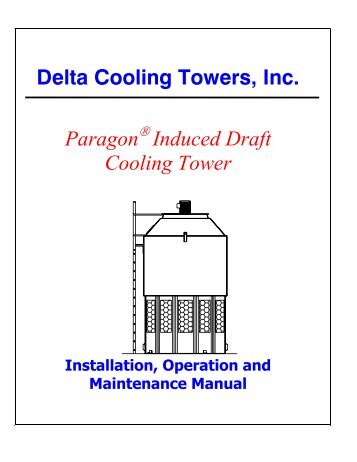 Delta Cooling Towers, Inc. Paragon Induced Draft Cooling Tower