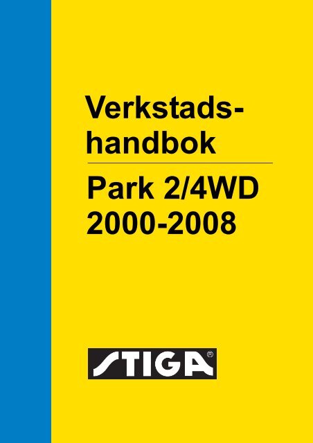 Verkstads- Park 2/4WD 2000-2008 handbok