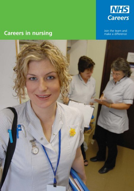 Careers in nursing - Keele University
