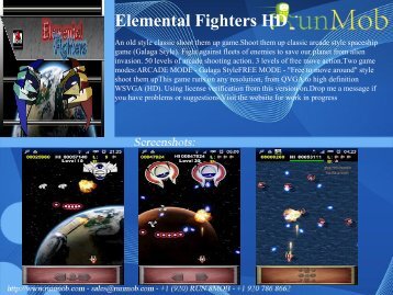 Elemental Fighters HD - RunMob