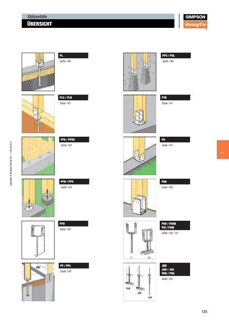 PPB und PPS StÃ¼tzenfÃ¼Ãe.pdf - Simpson Strong-Tie