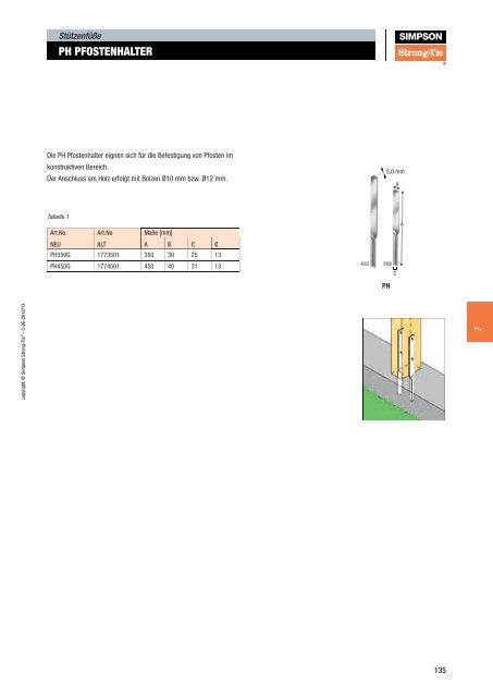 PPB und PPS StÃ¼tzenfÃ¼Ãe.pdf - Simpson Strong-Tie