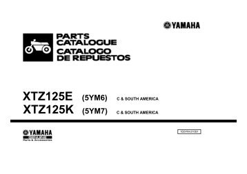 (5ym6) c & south america - Yamaha Motor de MÃƒÂ©xico