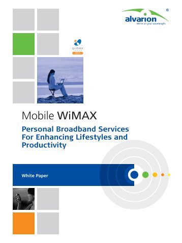 Mobile WiMAX - WiMAX Industry