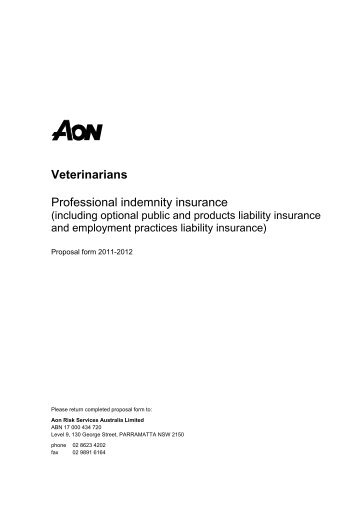 Aon Indemnity Insurance