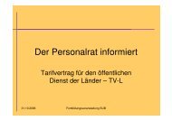 Der Personalrat informiert