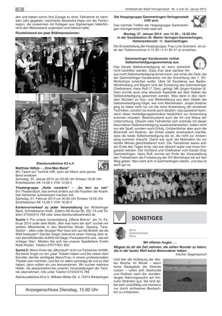 Amtsblatt KW 4 - Veringenstadt