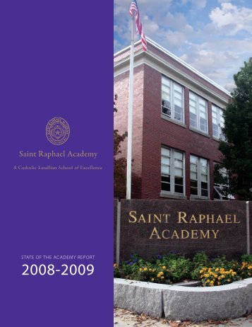 2008-2009 Annual Report - Saint Raphael Academy