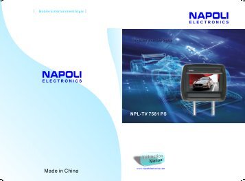 TV7518PS(NPL-TV 7581 PS) - Napoli Audio