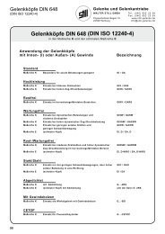 Gelenkköpfe DIN 648 (DIN ISO 12240-4) - Walter Still GmbH