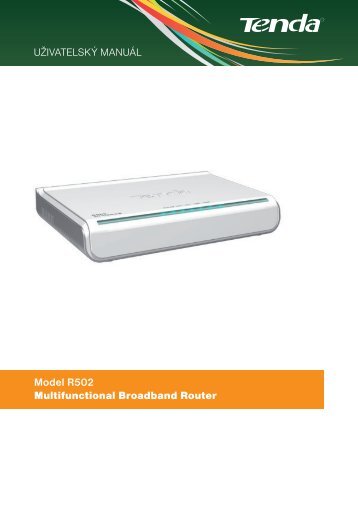 Model R502 Multifunctional Broadband Router ... - Tenda
