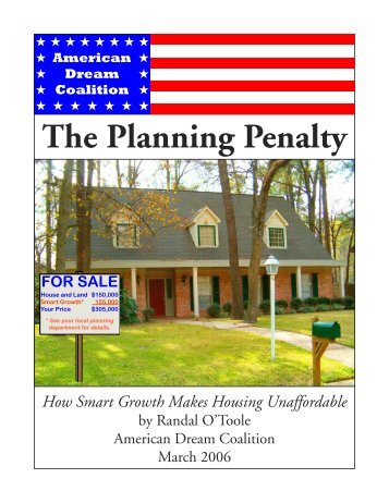 The Planning Penalty - American Dream Coalition