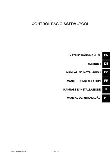 CONTROL BASIC ASTRALPOOL