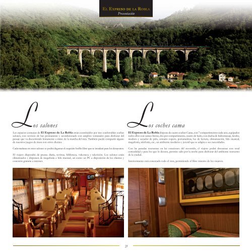 EN TREN - Travelplan - Mayorista de viajes