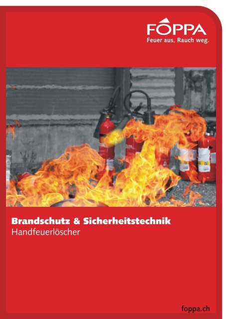 Brandschutz & Sicherheitstechnik - Foppa AG