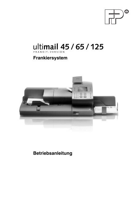 Frankiermaschine Ultimail Francotyp Postalia Ag Co