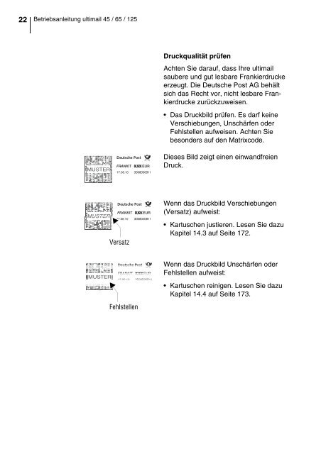 Frankiermaschine ultimail - Francotyp-Postalia AG & Co.