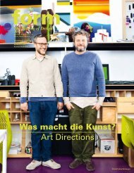 Was macht die Kunst? Art Directions - Ronan et Erwan Bouroullec