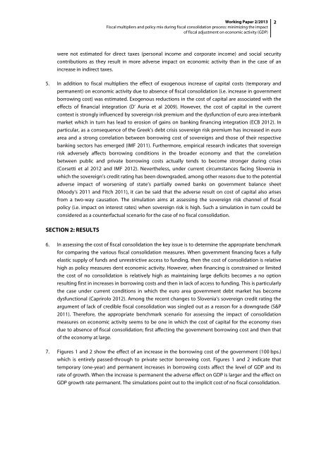 Gonzalo C. Caprirolo and Marko Glažar Fiscal multipliers ... - UMAR