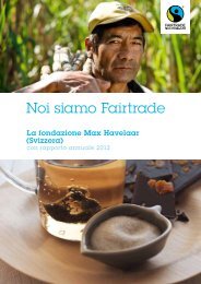Noi siamo Fairtrade - Max Havelaar Switzerland