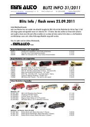 Blitz Info 31 2011 - miniauto Andreas Bunte KG