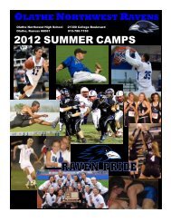 Raven-Summer-Camps-2012 - Olathe Northwest High School