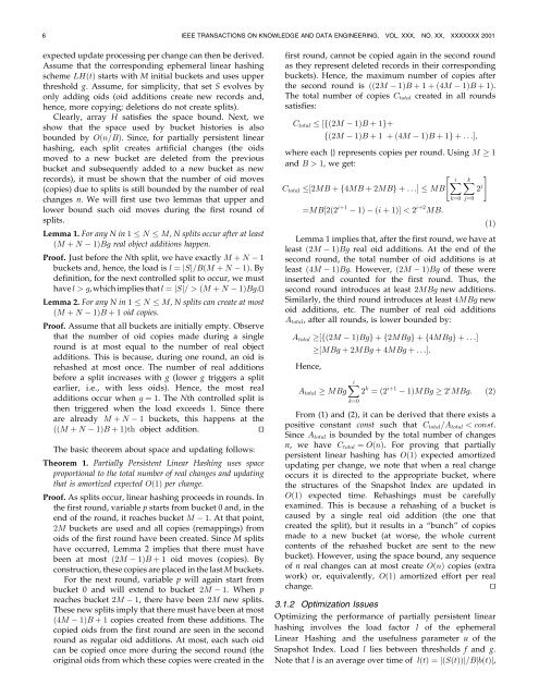 Hashing Methods for Temporal Data - Computer Science - Boston ...