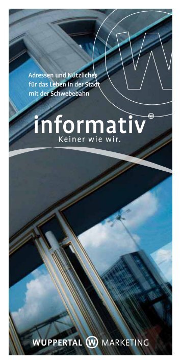 Informativ (pdf) - Stadt Wuppertal