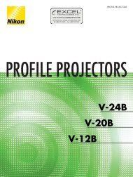 Profile projectors - Excel Technologies, Inc.