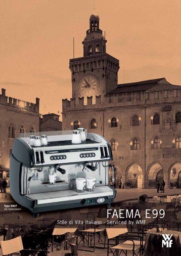 FAEMA E99 - Kaffeevollautomaten.org