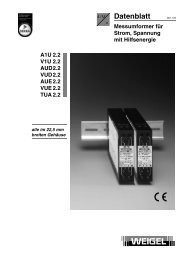 pdf (227 KB) - Weigel Messgeraete GmbH