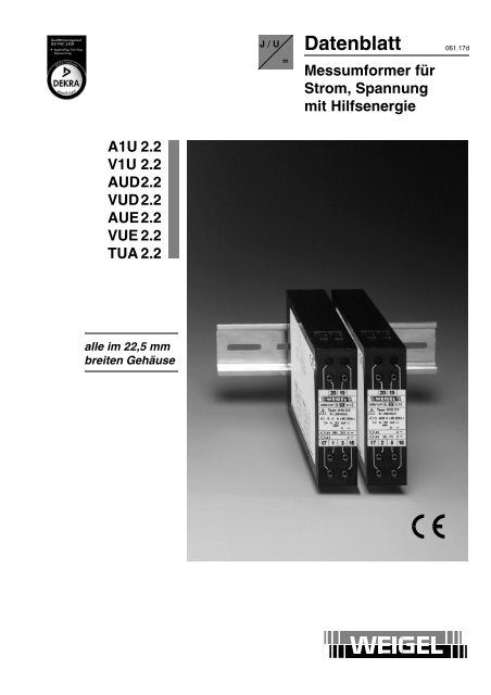 pdf (227 KB) - Weigel Messgeraete GmbH