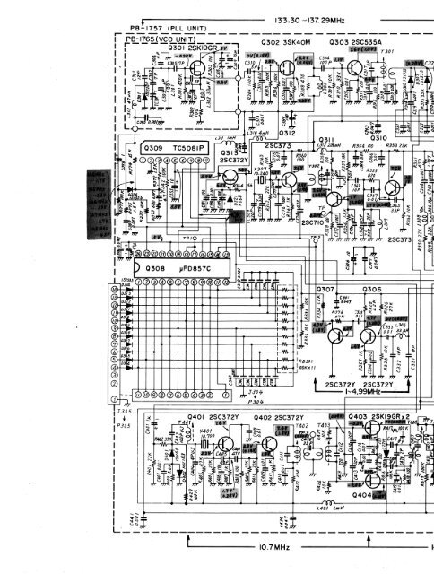 【取扱説明書のみ】YAESU FT-227 OPERATING MANUAL YAESU - FT-227R Circuit diagram - IW2NMX