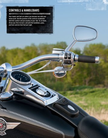 controls when the handlebar - Harley-Davidson