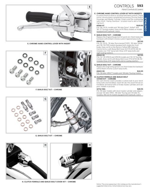 controls when the handlebar - Harley-Davidson