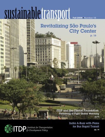 City Center Revitalization: SÃ£o Paulo - ITDP | Institute for ...