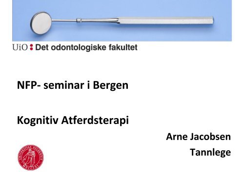 Kognitiv adferdsterapi