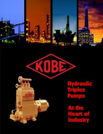 KOBE Pumps Brochure (pdf)