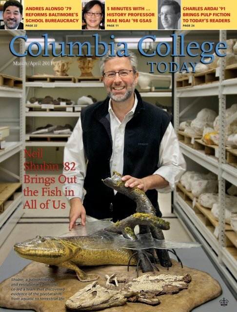 Neil Shubin '82 Brings Out the Fish in All of Us - Columbia