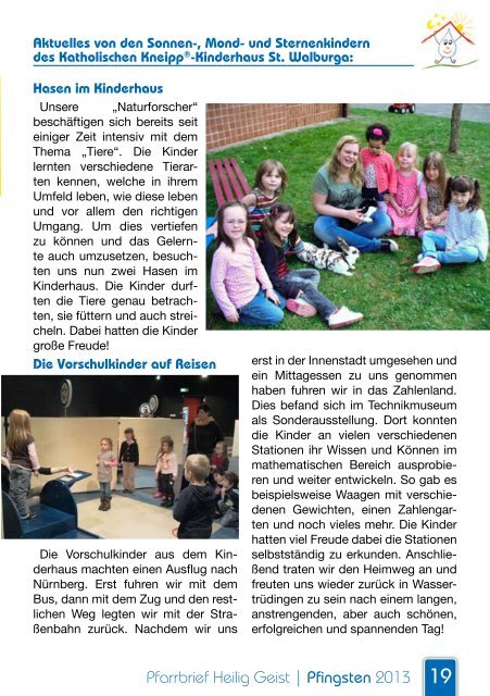 Pfarrbrief_02-2013_klein - Katholische Gemeinde Wassertrüdingen