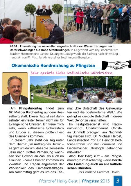 Pfarrbrief_02-2013_klein - Katholische Gemeinde Wassertrüdingen