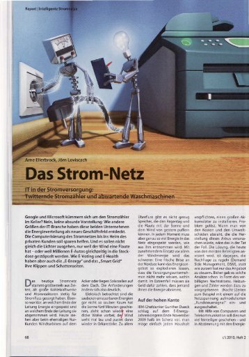 Das Strom-Netz - aizo