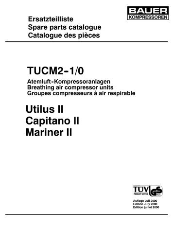 TUCM2--1/0 Utilus II Capitano II Mariner II