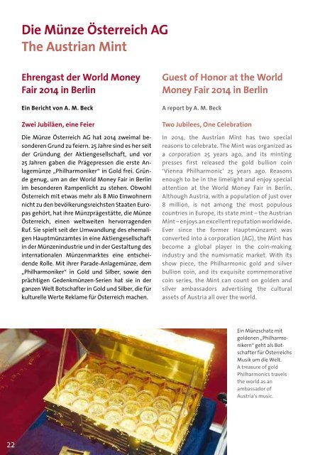 Messekatalog â€œWorld Money Fair 2014