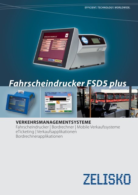 Fahrscheindrucker FSD5plus [PDF, 934 kB] - Zelisko