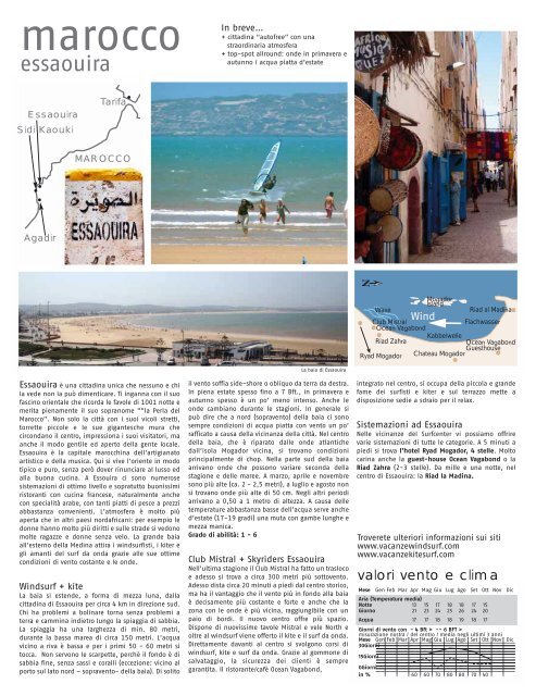 marocco - vacanze viaggi windsurf