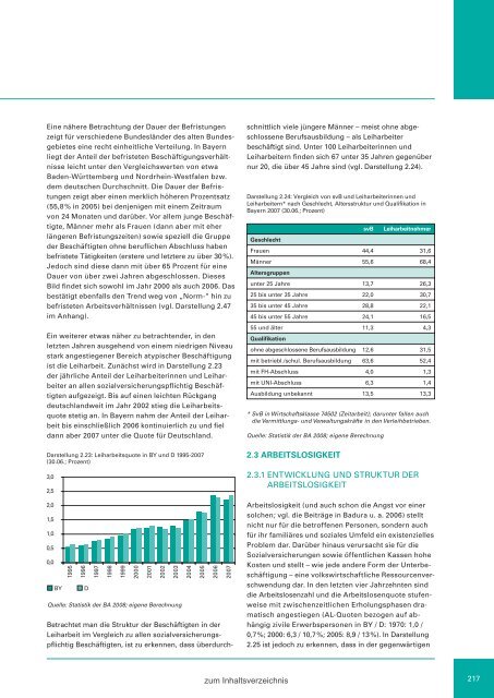 Zweiter Bericht der Staatsregierung zur sozialen Lage in Bayern ...