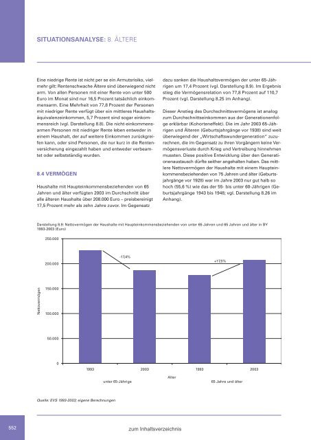 Zweiter Bericht der Staatsregierung zur sozialen Lage in Bayern ...