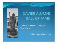 (SALM) DILLON, MD Class of 1994 - Xavier High School