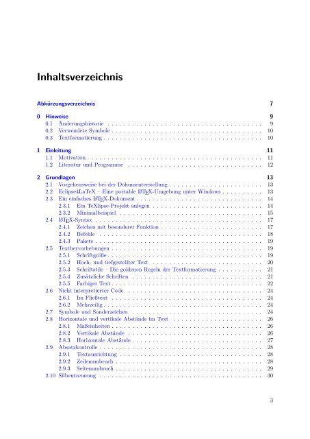 LaTeX - Tipps und Tricks - tortools.de